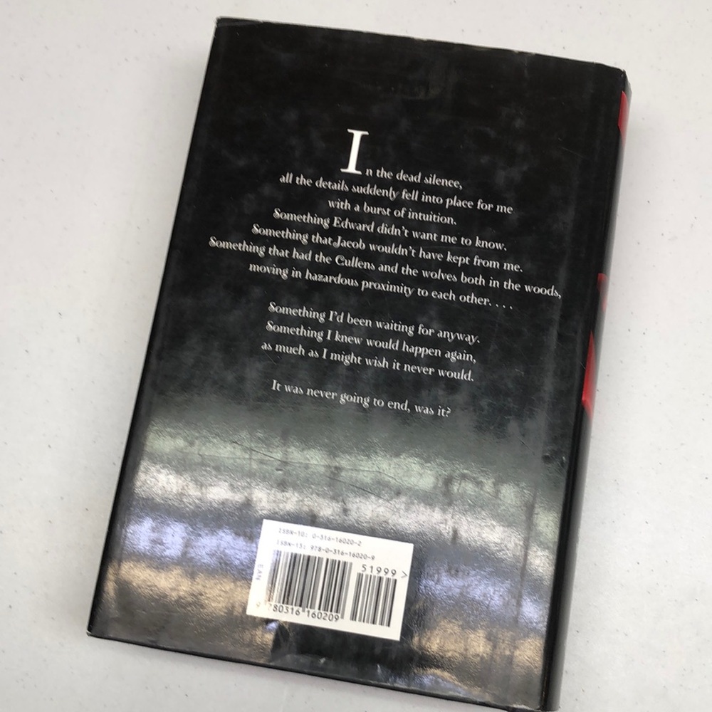 Eclipse by Stephenie Meyer Hardcover with Jacket ⭐️ - Picture 3 of 5